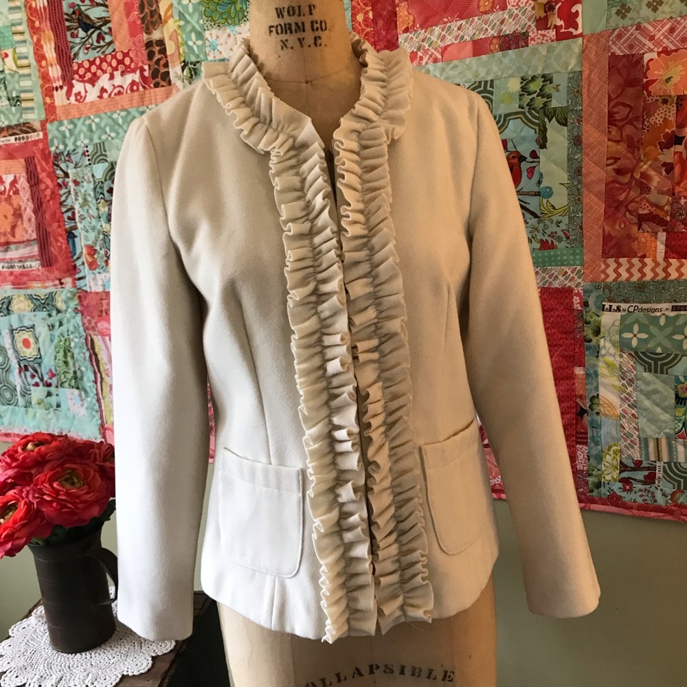 Spense Ruffled Blazer